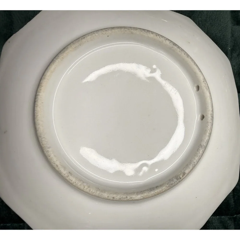 Vintage Trinket Dish Religious Boy Saucer Kitsch